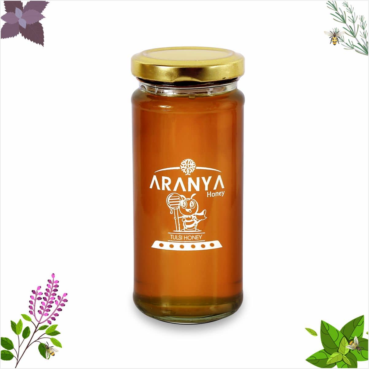 Aranya Tulsi (Basil) Honey 300