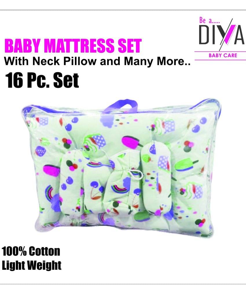     			BEA DIVA Green Cotton ( 6 or more pcs) Bedding Sets