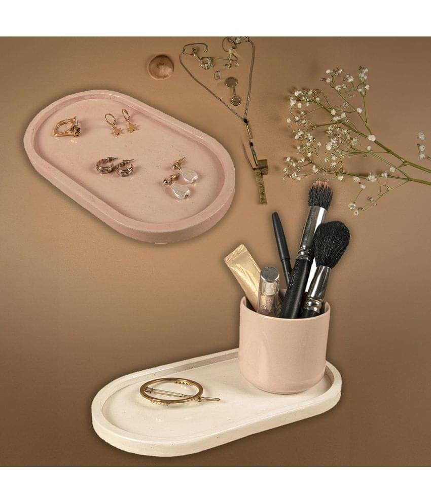     			CHANN STUDIO Multicolor Serving Tray ( Set of 4 )