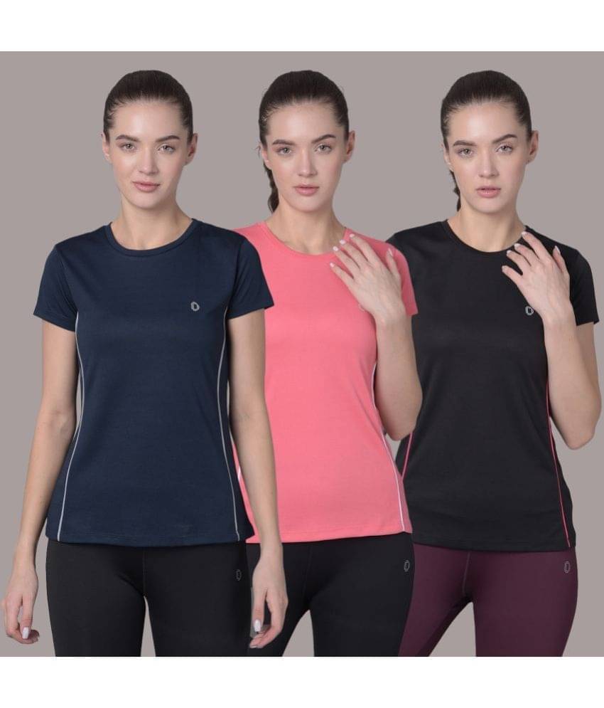     			Dollar Multi Polyester Tees - Pack of 3
