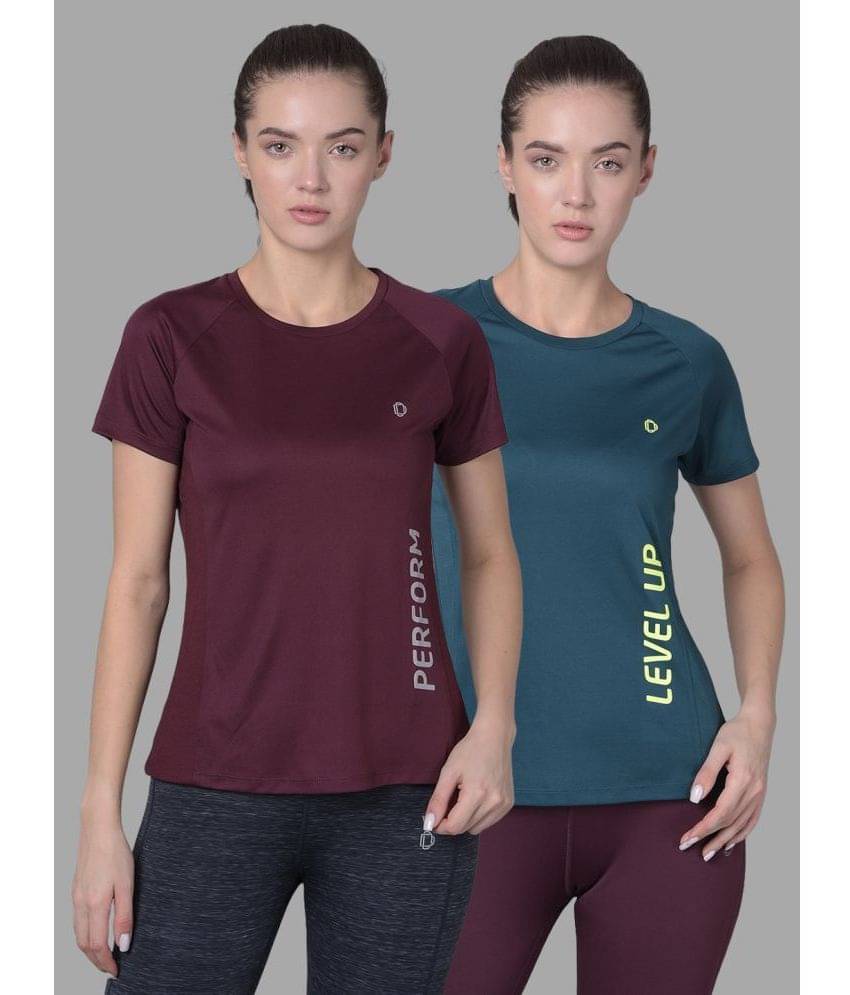     			Dollar Multi Polyester Tees - Pack of 2