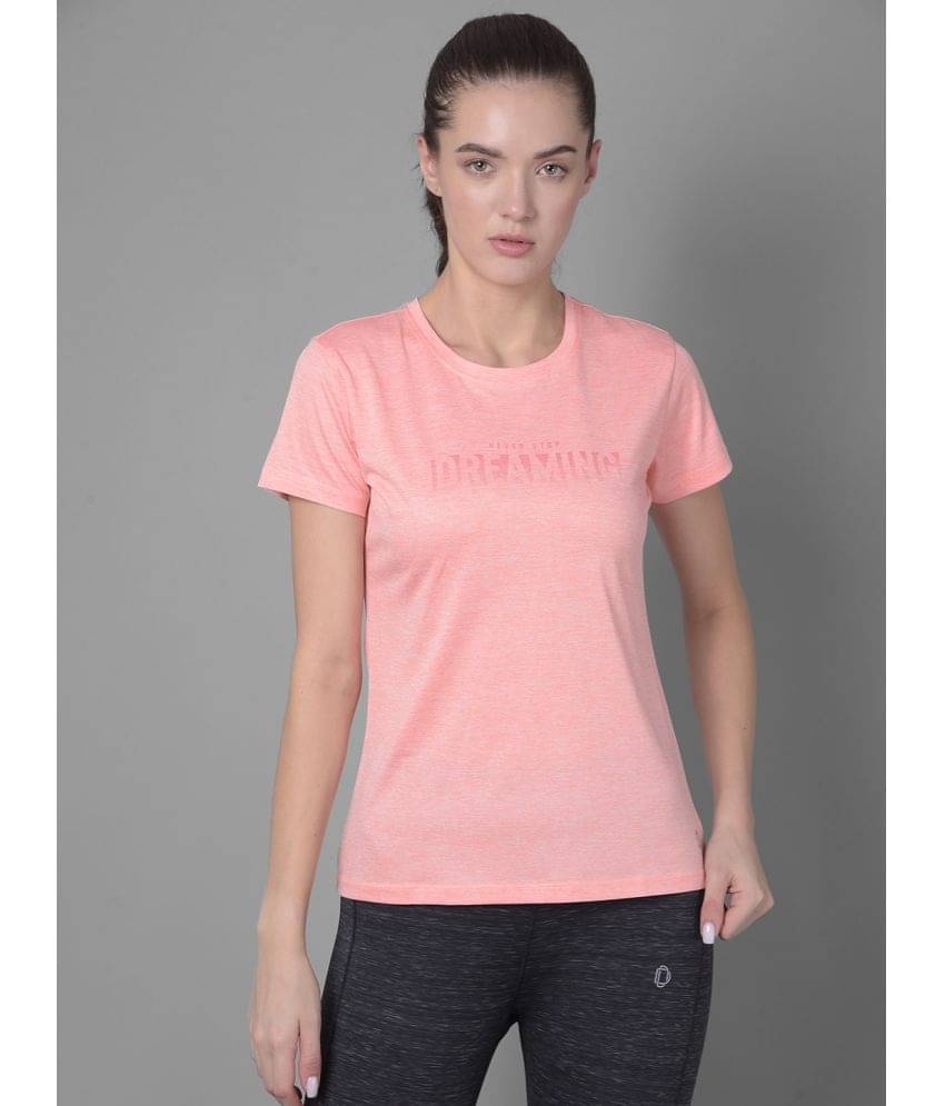     			Dollar Peach Polyester Tees - Single