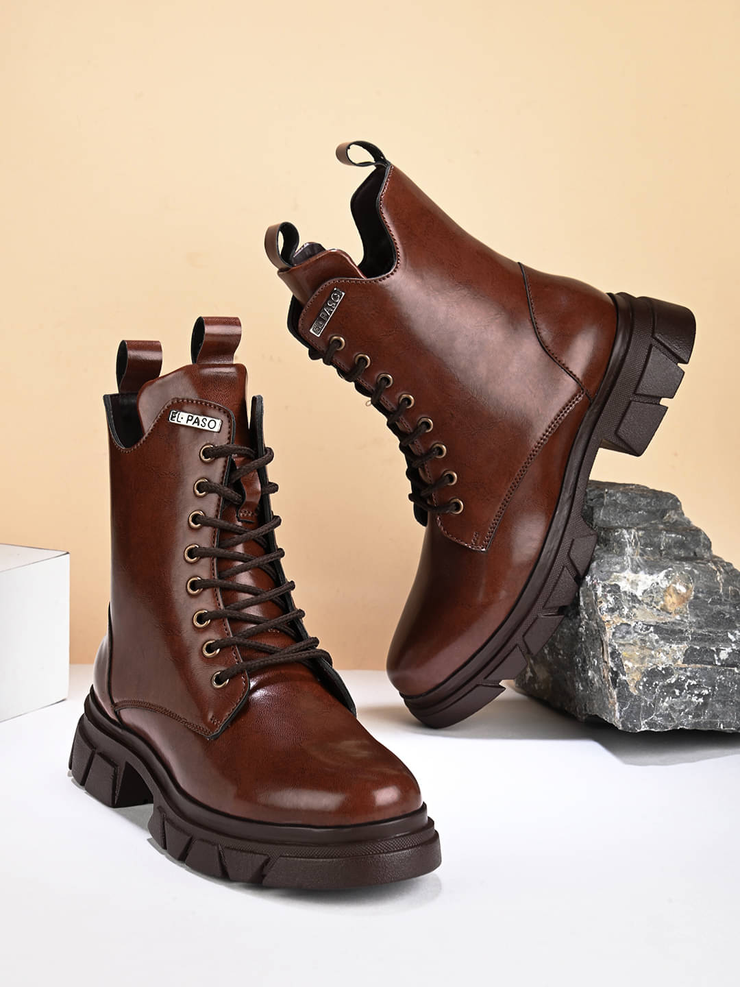 El Paso Brown Women's Ankle Length Boots El Paso Brown Women's Ankle Length Boots