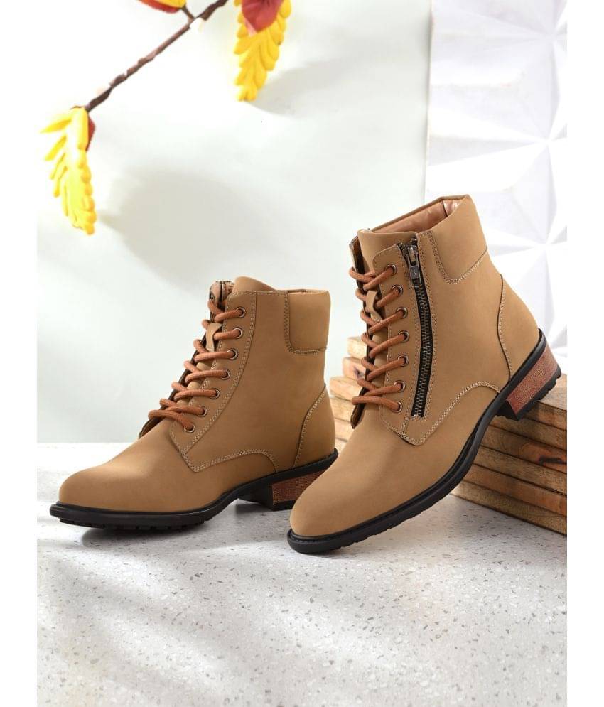     			El Paso Tan Women's Ankle Length Boots