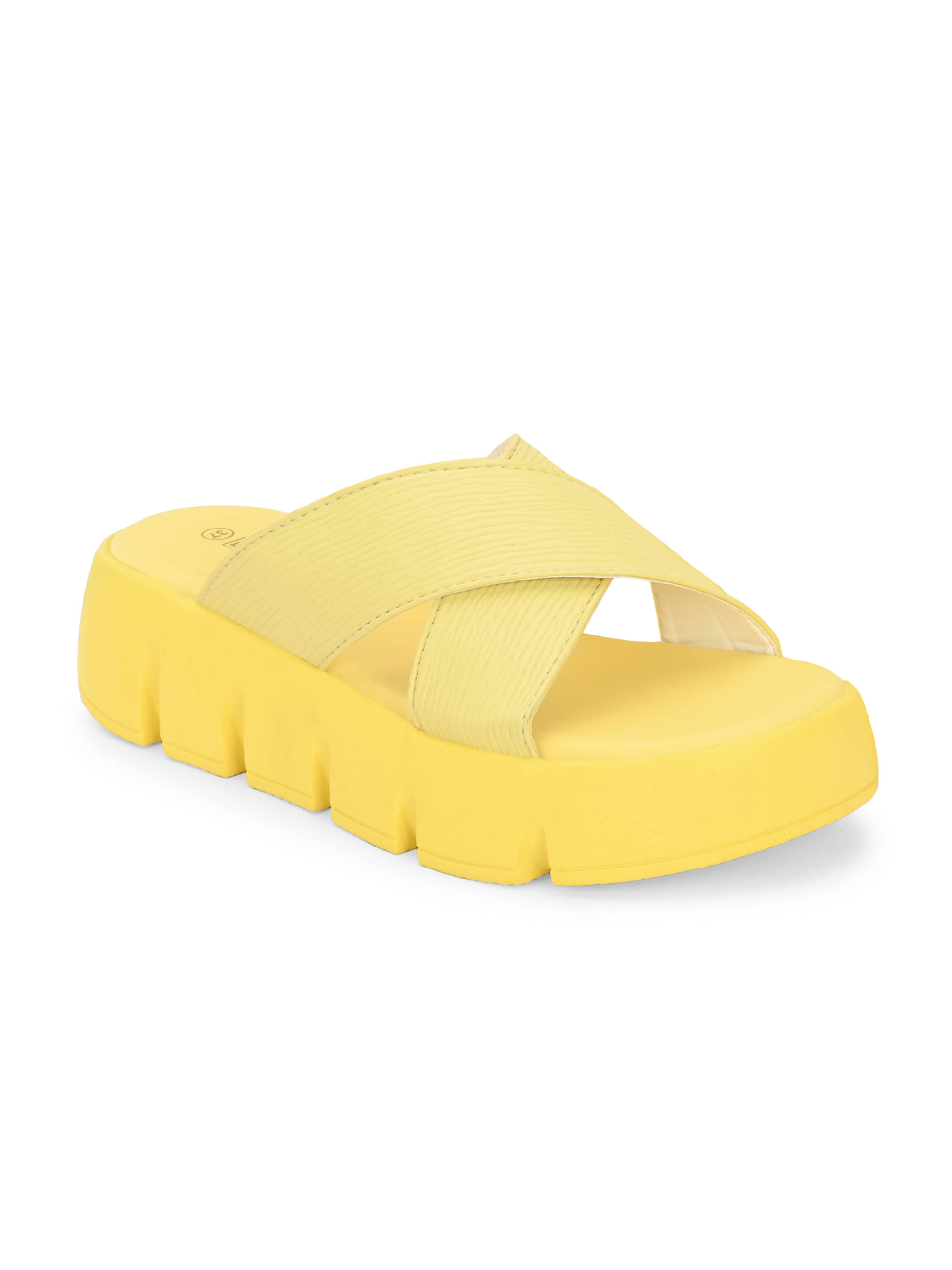    			El Paso Yellow Women's Flats