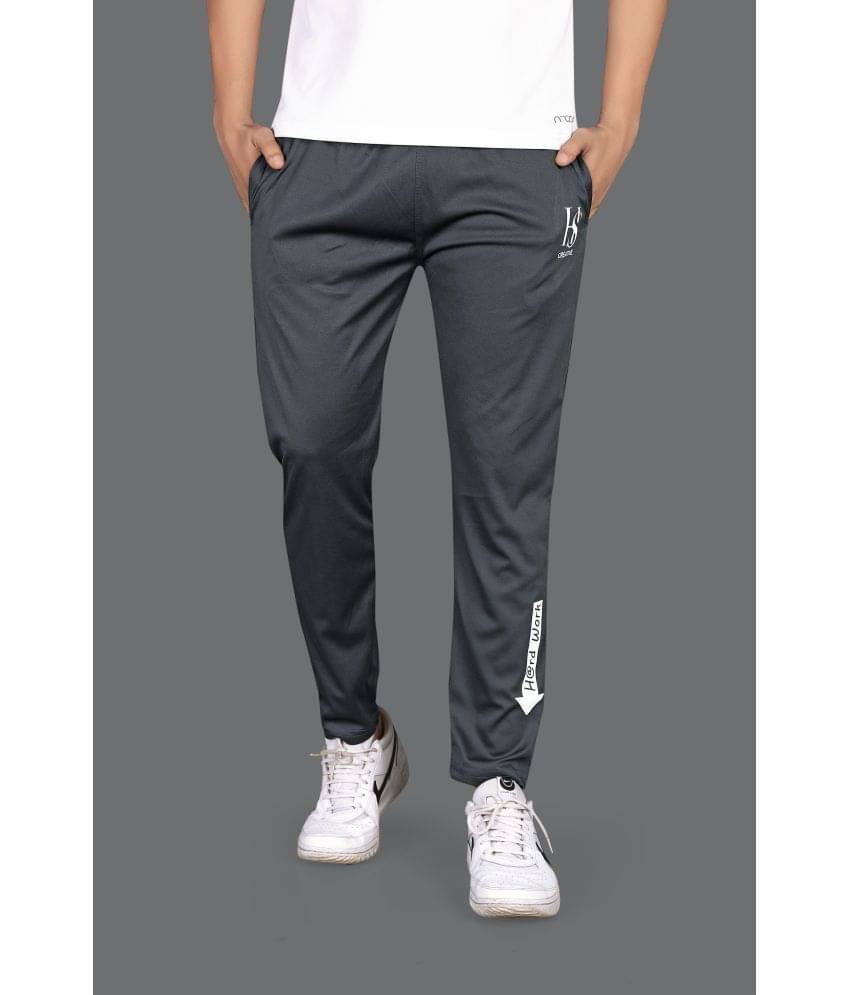     			FRUZIS FASHION Grey Lycra Men's Trackpants ( Pack of 1 )