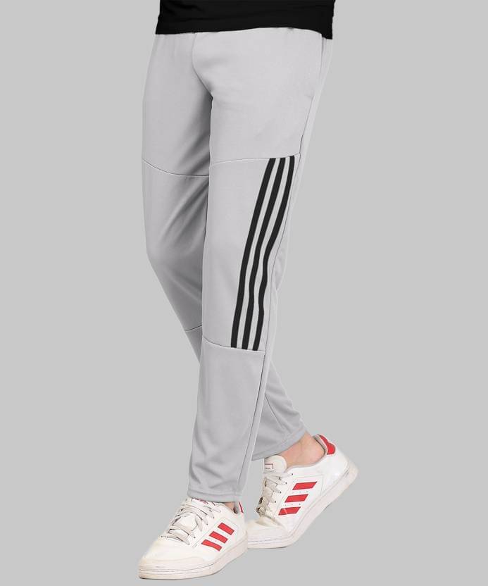 FRUZIS FASHION Light Grey Lycra Men's Trackpants ( Pack of 1 ) FRUZIS FASHION Light Grey Lycra Men's Trackpants ( Pack of 1 )