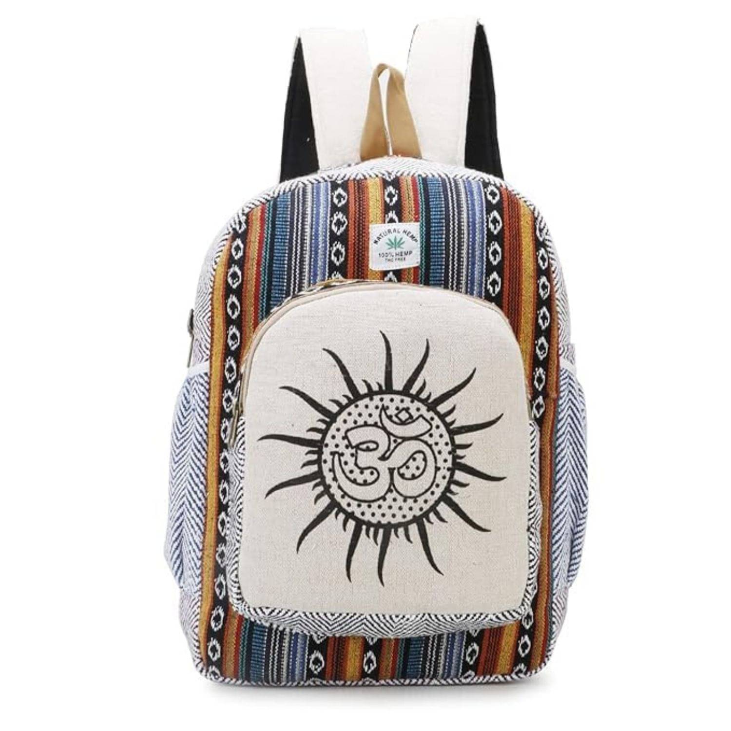 Gau Sudh Multicolor Canvas Backpack ( 21 Ltrs ) Gau Sudh Multicolor Canvas Backpack ( 21 Ltrs )