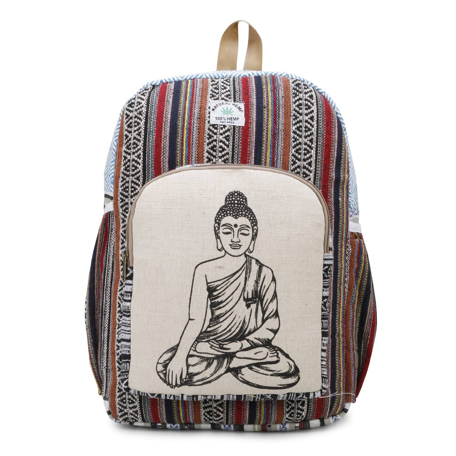 Gau Sudh Multicolor Canvas Backpack ( 5 Ltrs ) Gau Sudh Multicolor Canvas Backpack ( 5 Ltrs )