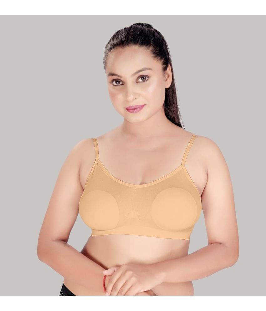     			HAYA Polyester Lightly Padded Women's Shaping Bra ( Beige )