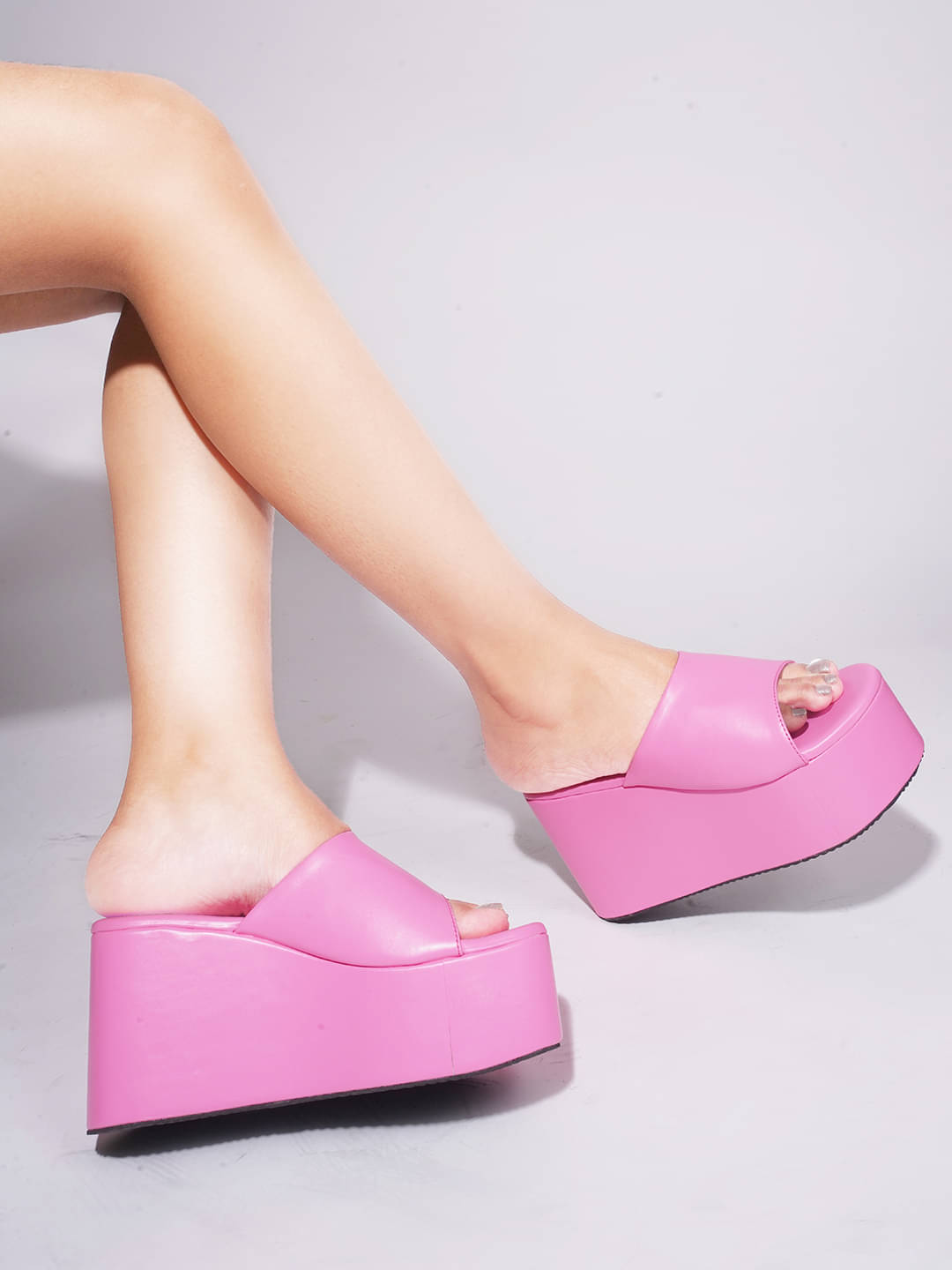 JM Looks Pink Women's Sandal Heels     			JM Looks Pink Women's Sandal Heels