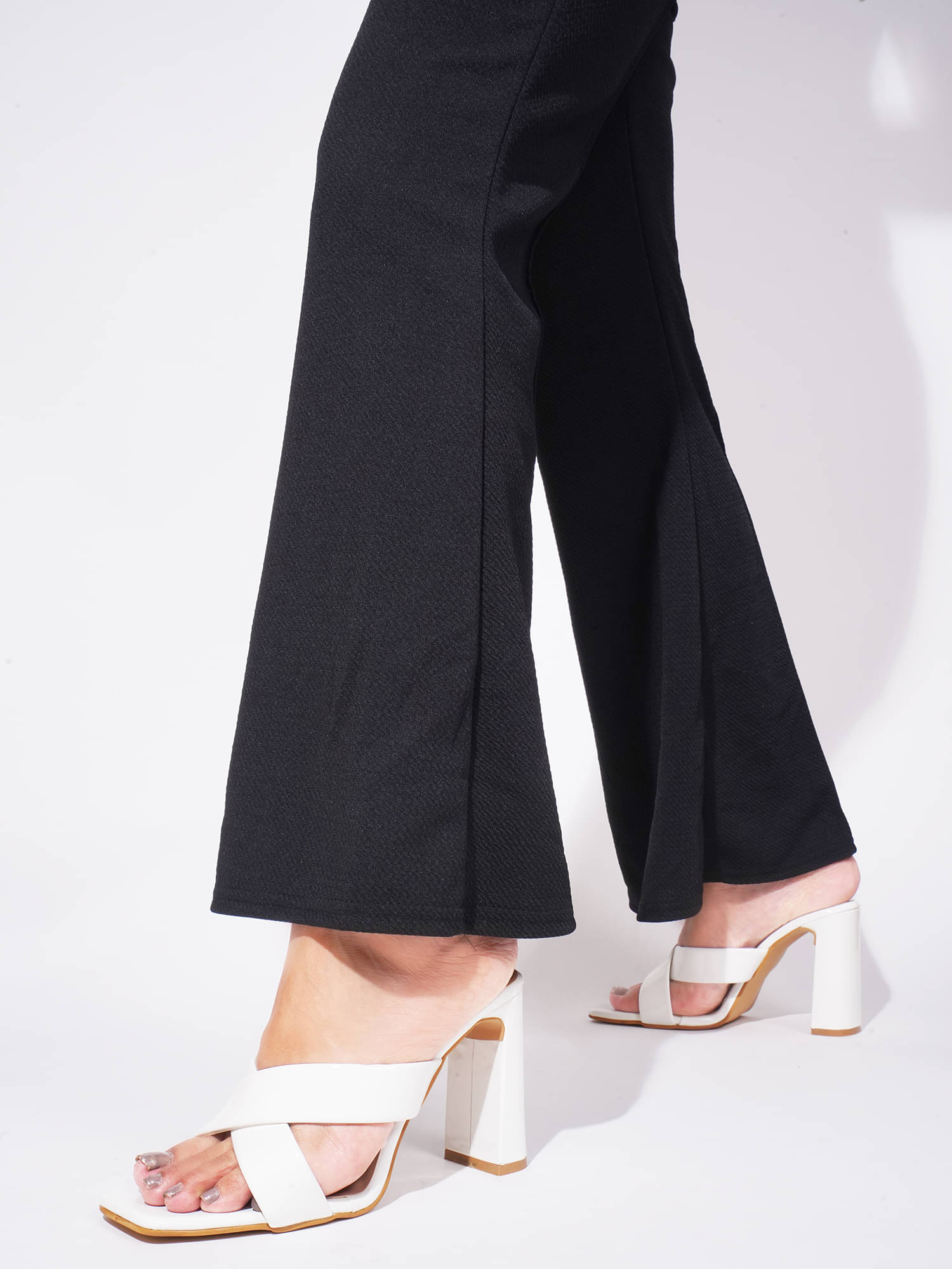     			JM Looks White Women's Sandal Heels