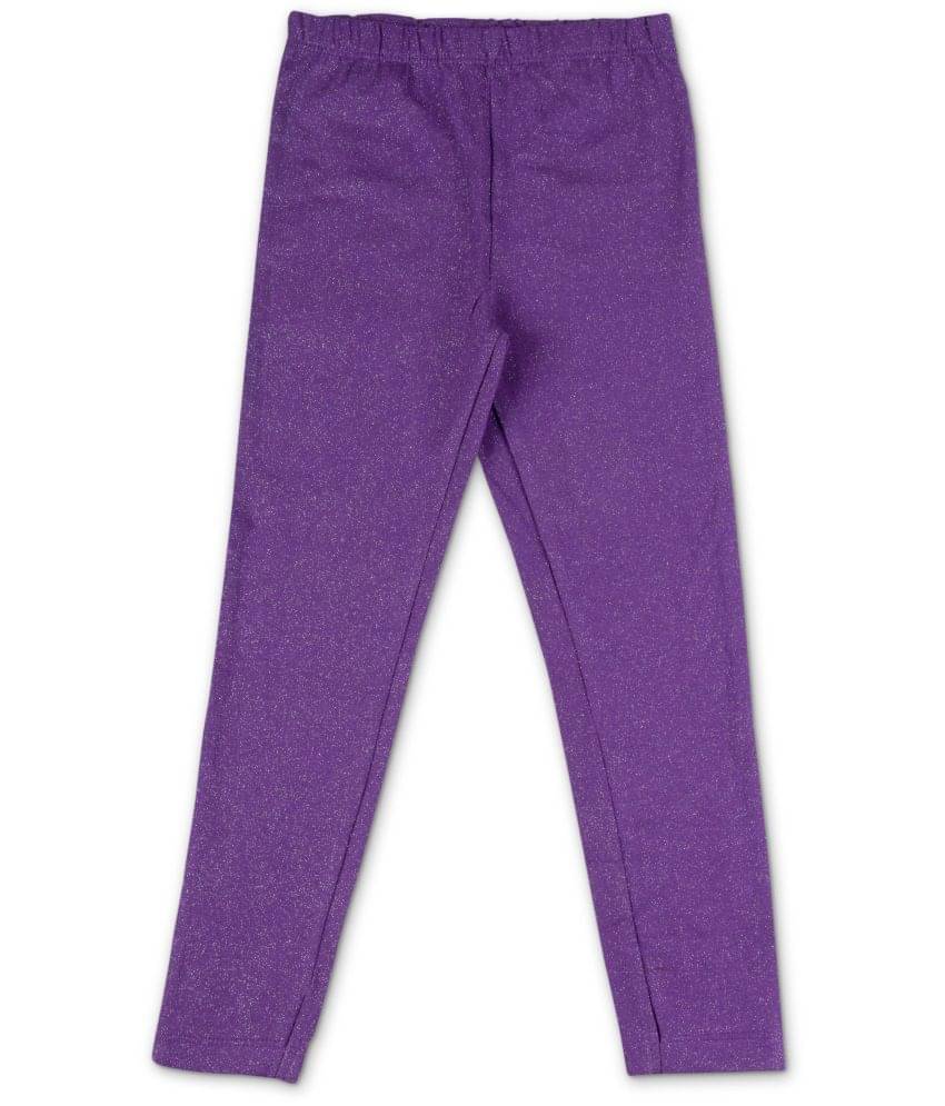     			Juscubs Pack of 1 Girls Cotton Blend Leggings ( Purple )