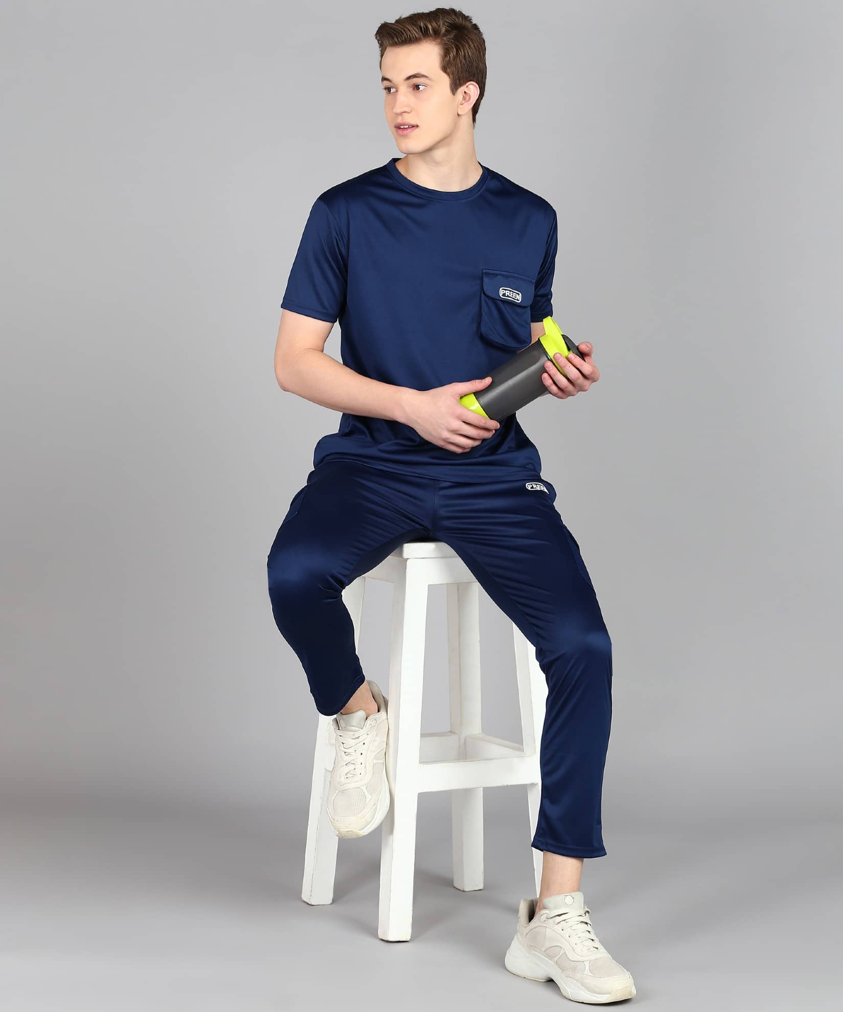 Preen Maroon Polyester Regular Fit Men's Tracksuit ( Pack of 1 )