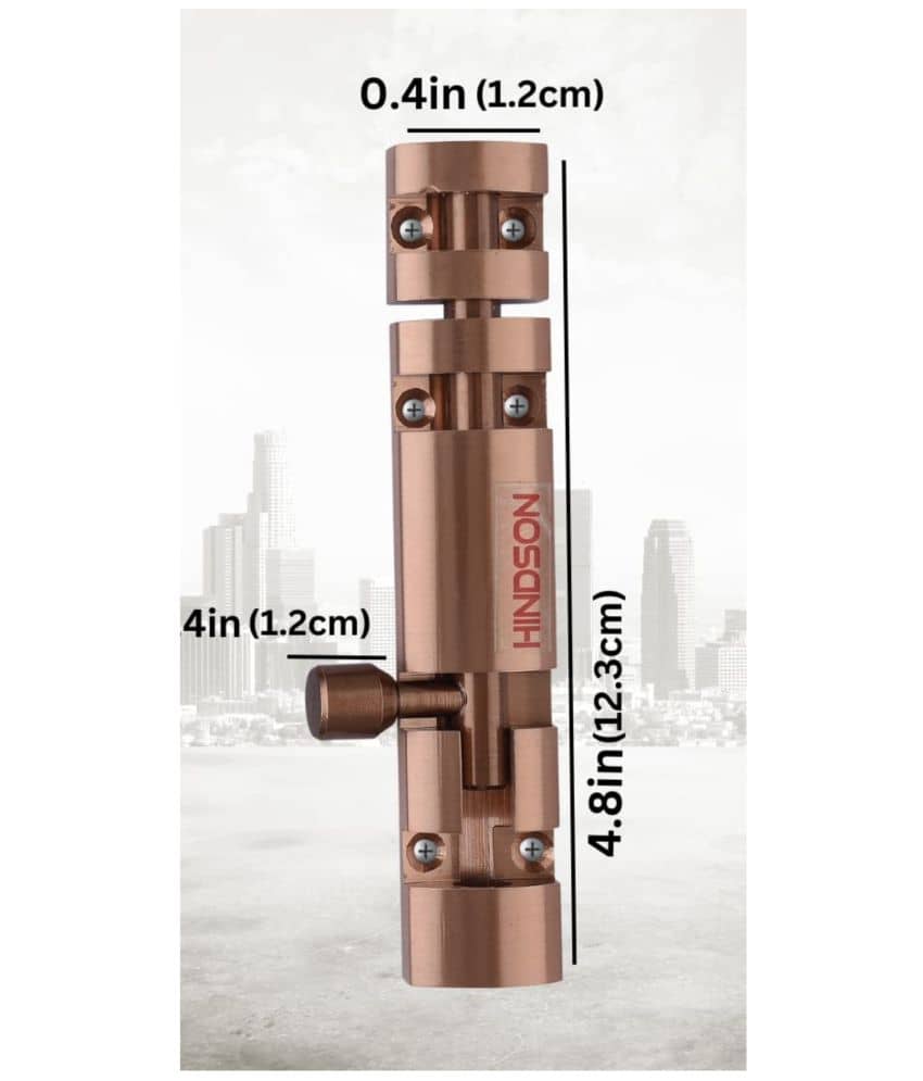 TOWER BOLT ROSE GOLD PACK OF 2