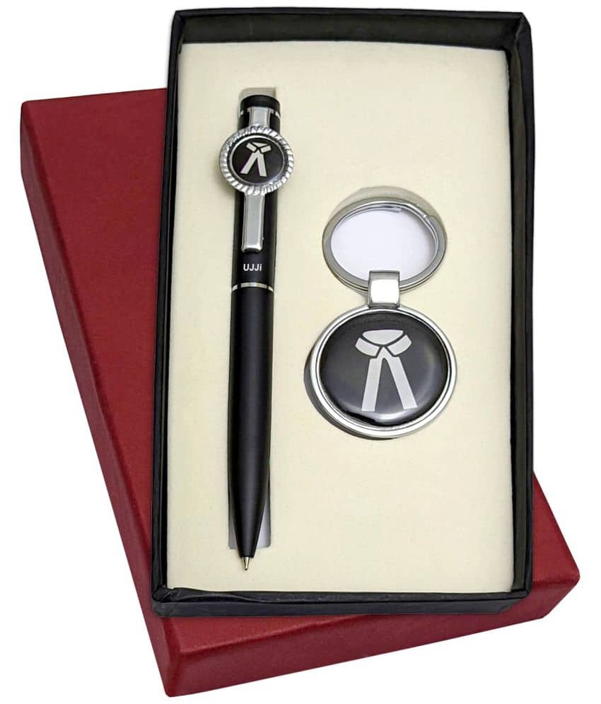 UJJi 2in1 Advocate Logo Keyring & Ball Pen Combo Keychain