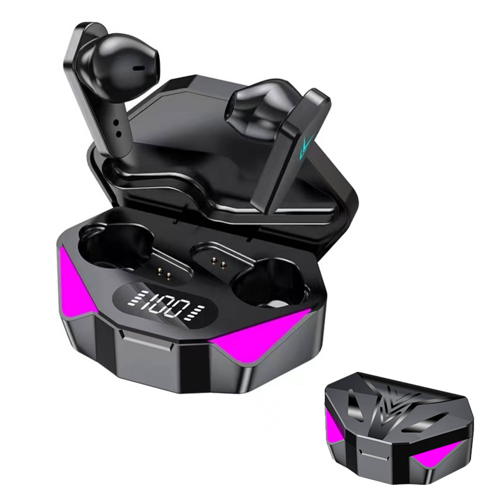     			VEhop Gamo Buds with 20hrs On Ear TWS Black