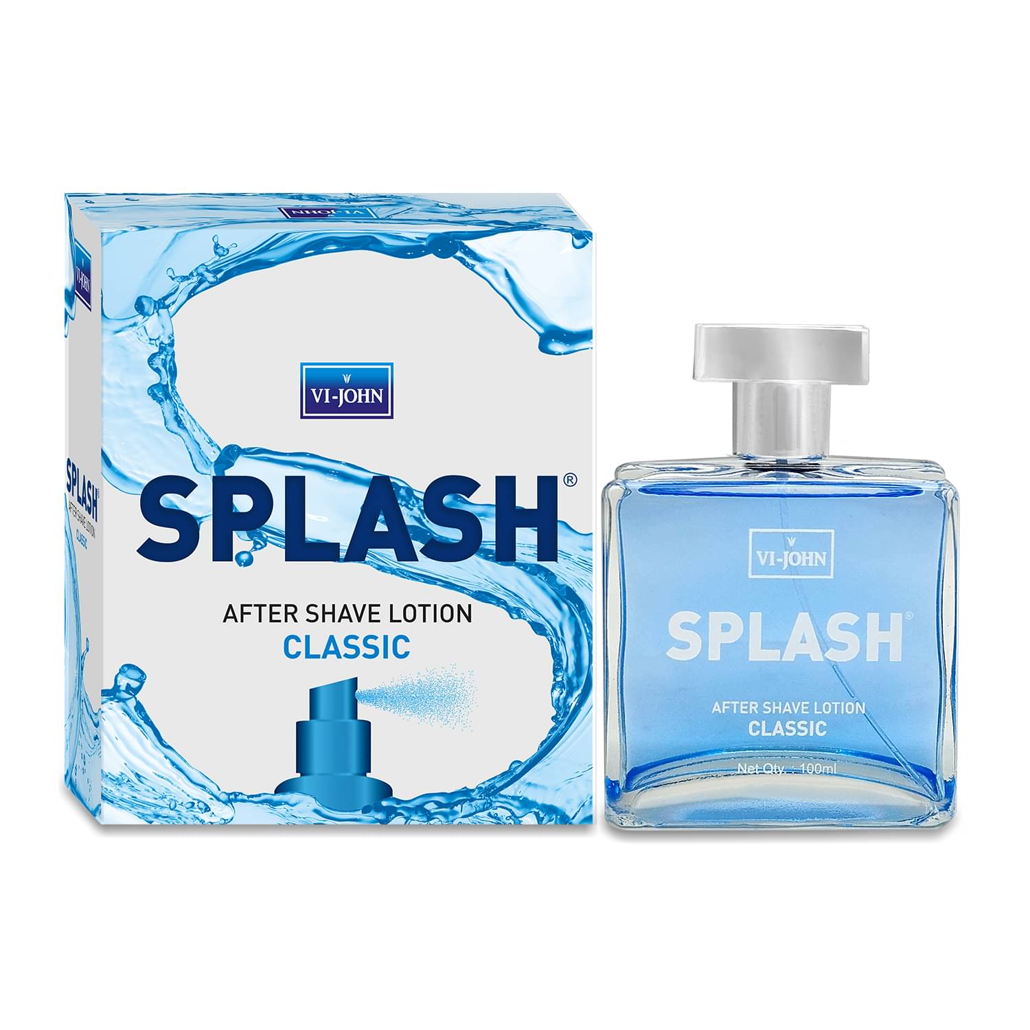     			VI-JOHN Splash Classic After shave Lotion 100ml - Pack of 1