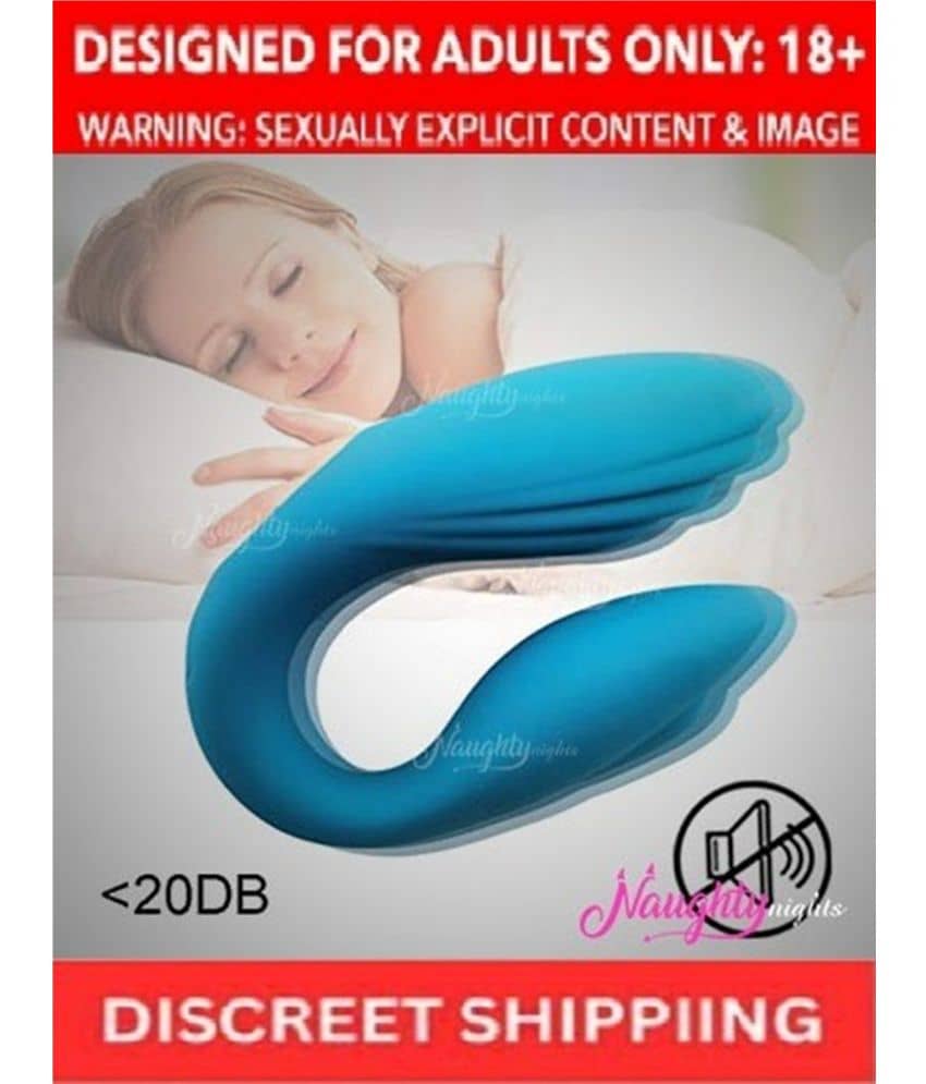 100% Waterproof U-Shape Sexual Vibrator With Wireless Remote And USB Charging By-CRAZYNYT