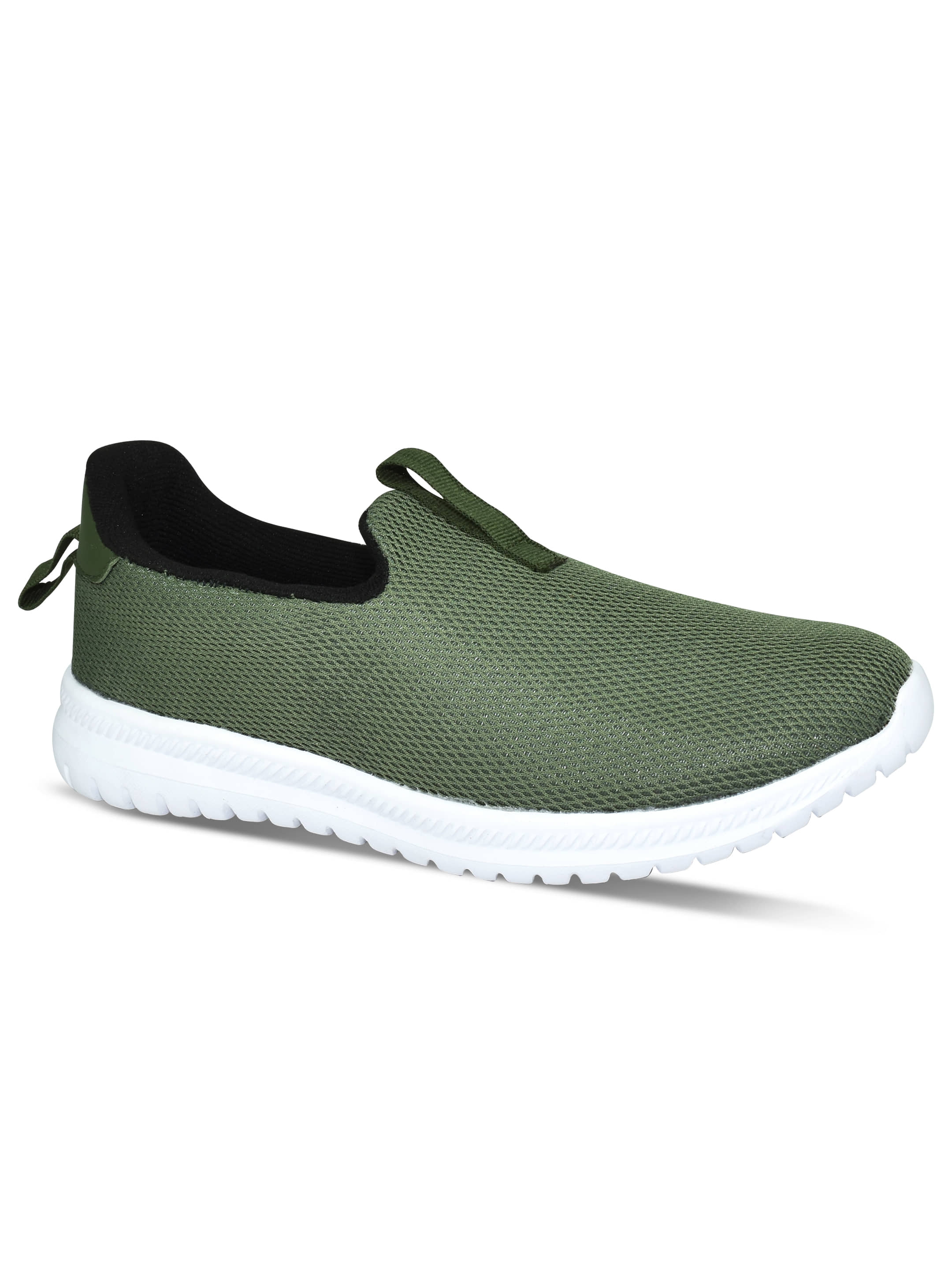 Ajanta Olive Men's Slip-on Shoes - Casual Shoes | Buy online on ZillyBuy