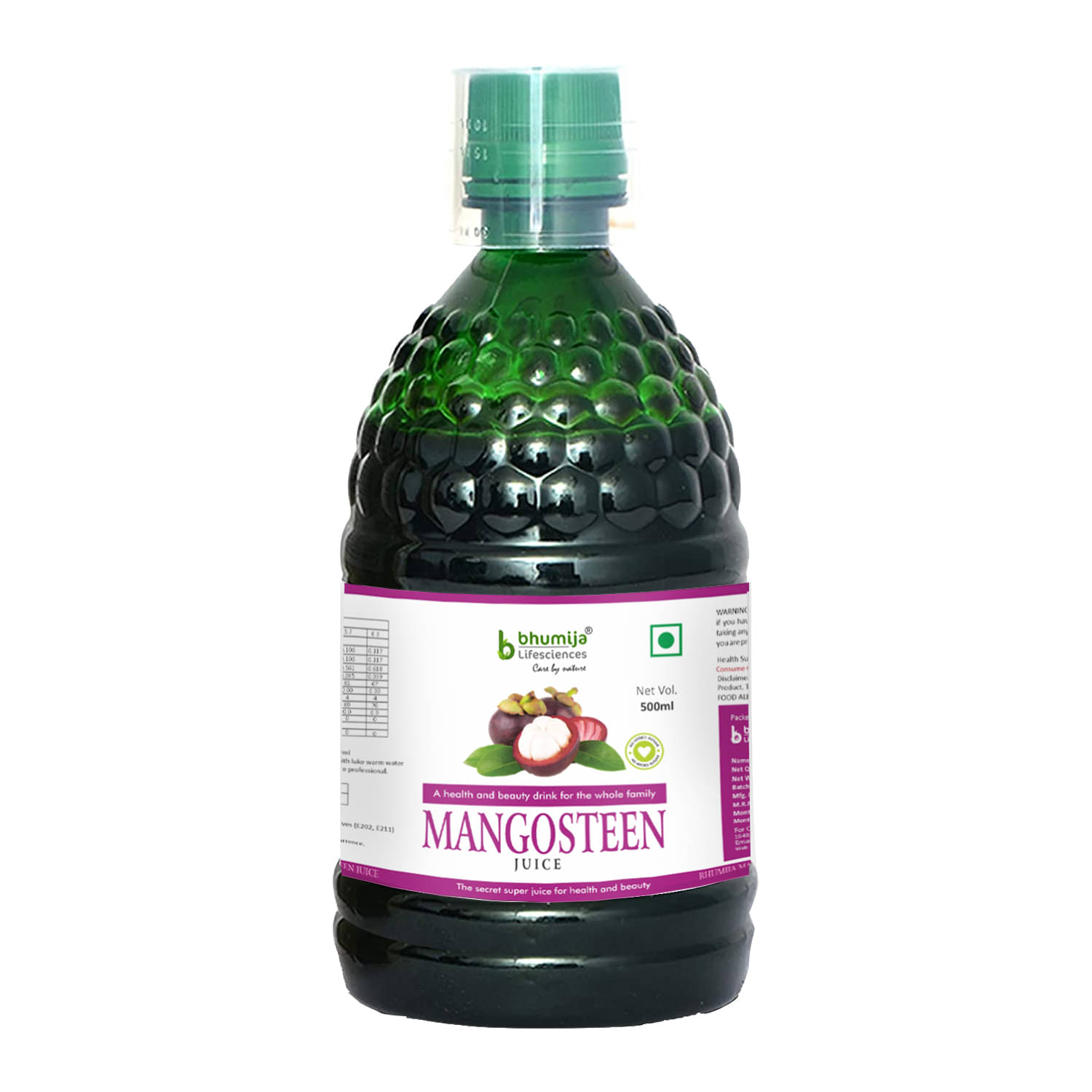     			BHUMIJA LIFESCIENCES Mangosteen Juice, Nutrition Drink 500 ml (Pack of 1)