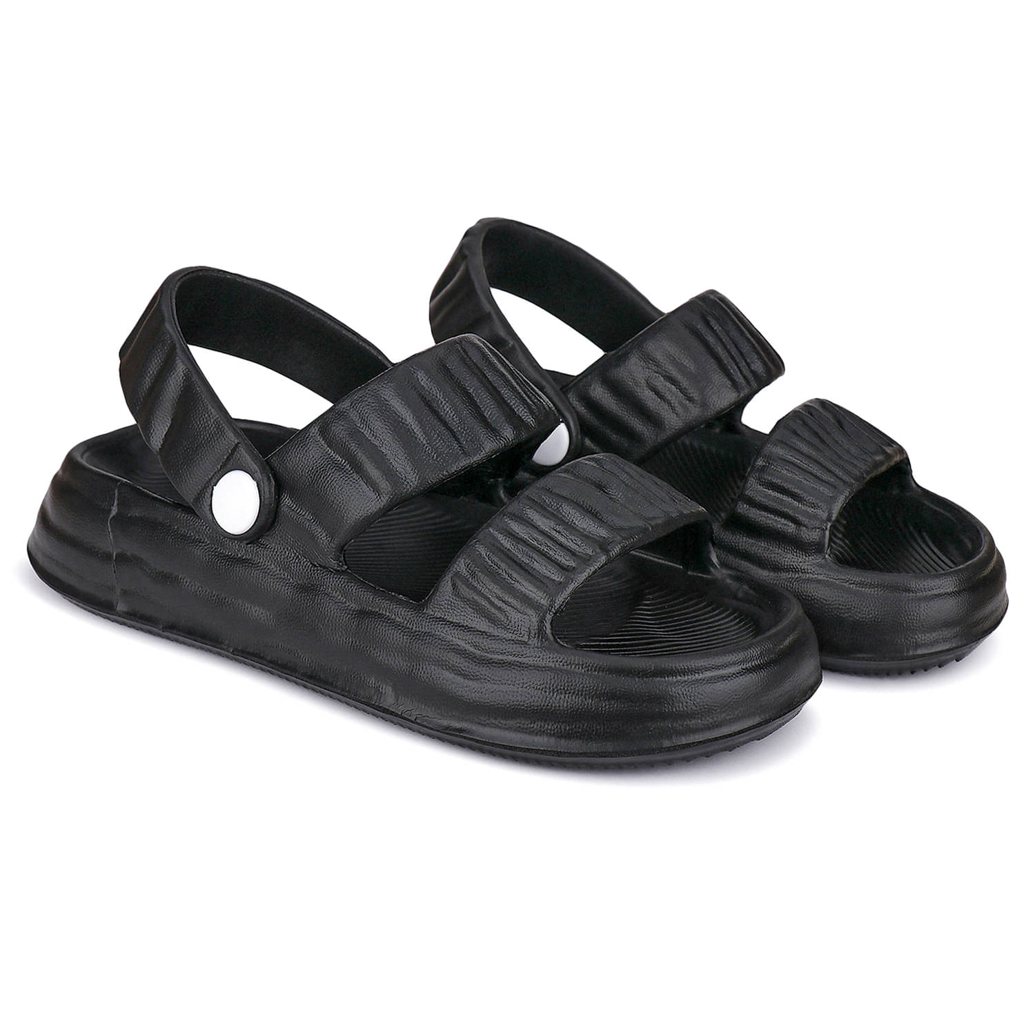 Bersache Black Women's Slide Flip Flop Bersache Black Women's Slide Flip Flop
