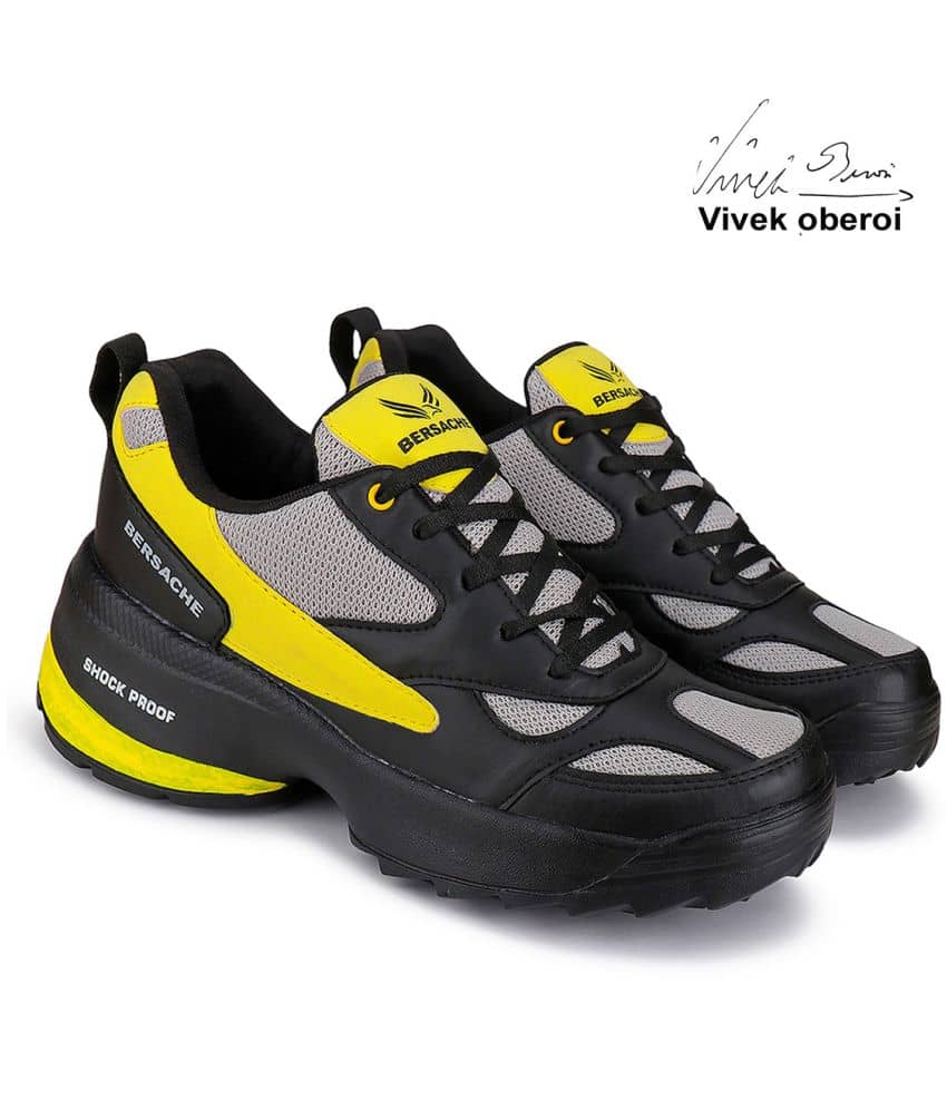 Bersache Casual Shoes Black Men's Outdoor - Casual Shoes | Buy online on ZillyBuy