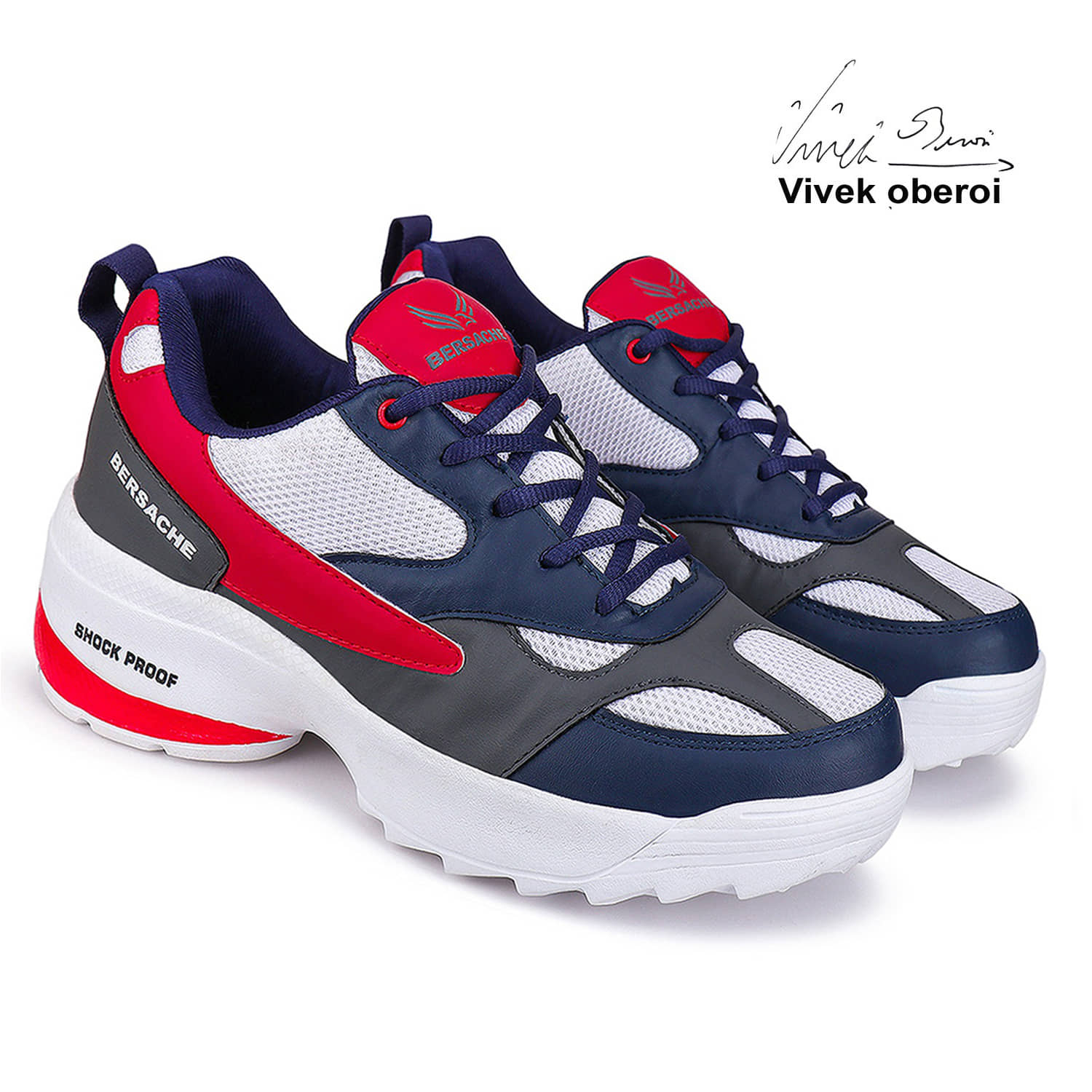 Bersache Casual Shoes Red Men's Outdoor - Casual Shoes | Buy online on ZillyBuy