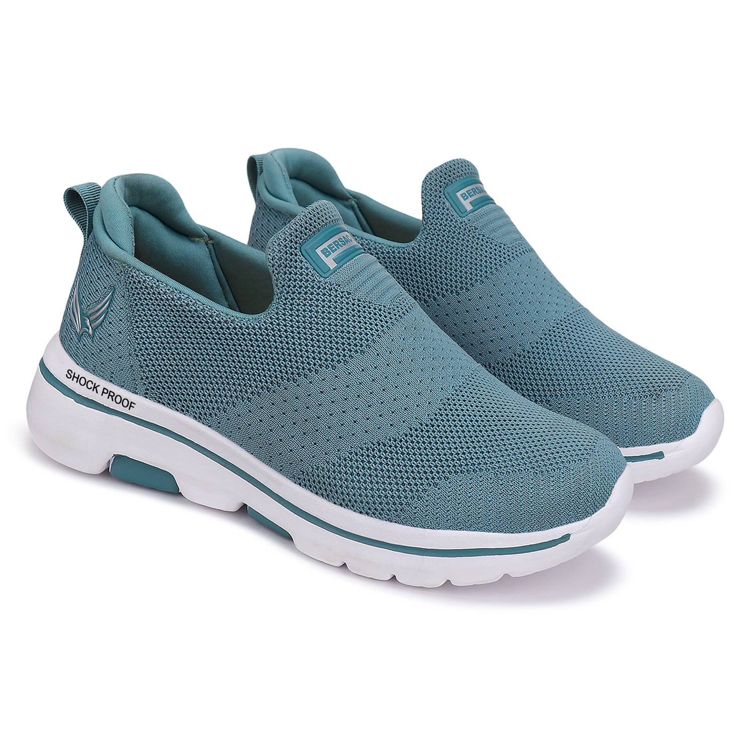     			Bersache Green Women's Loafers
