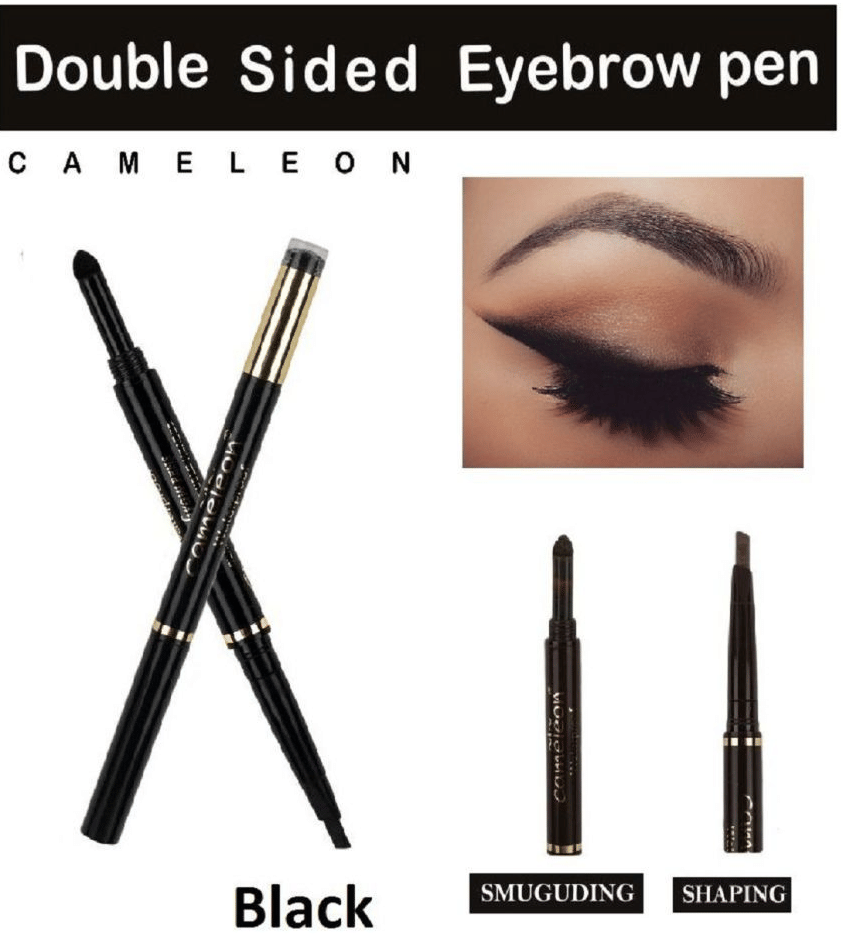     			Cameleon Double Headed Brow Eyes Black 2 g