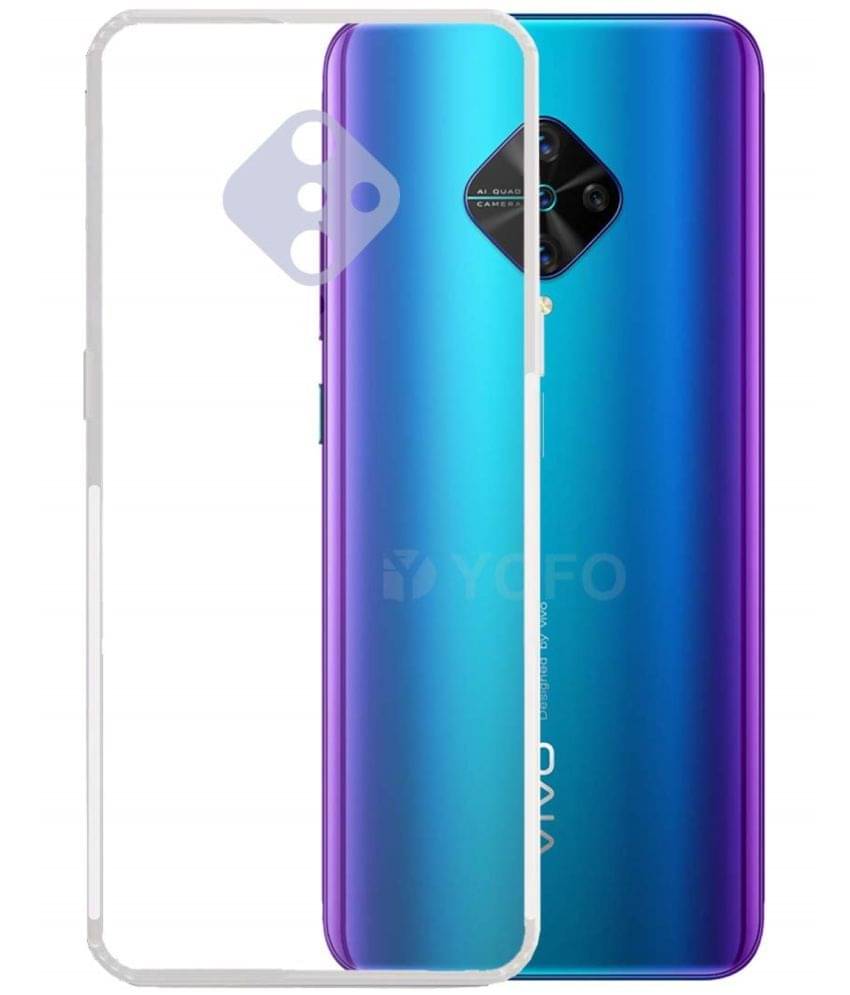     			Case Vault Covers Silicon Soft cases Compatible For Silicon Vivo S1 Pro ( Pack of 1 )