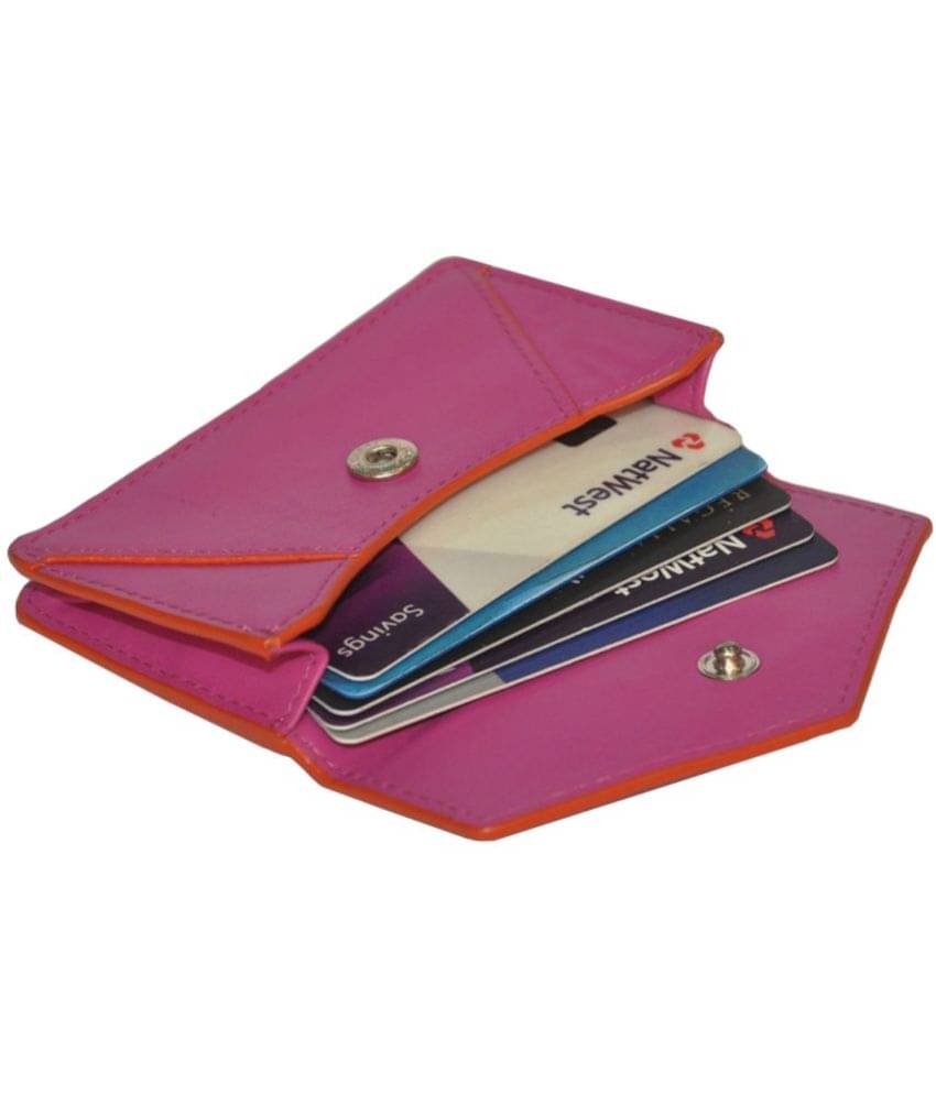     			DUO DUFFEL Leather Card Holder ( Pack 1 )