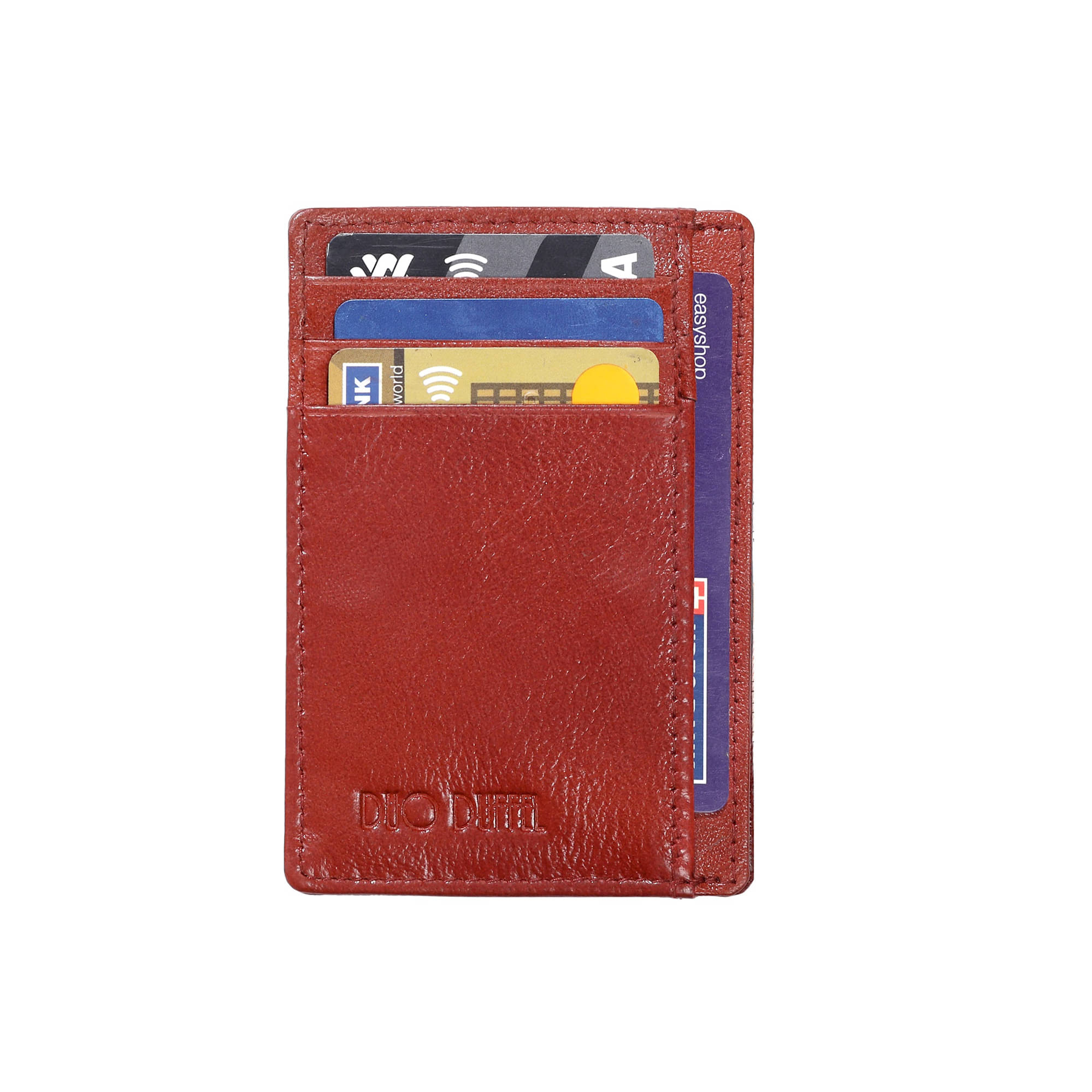 DUO DUFFEL Leather Card Holder ( Pack 1 ) DUO DUFFEL Leather Card Holder ( Pack 1 )