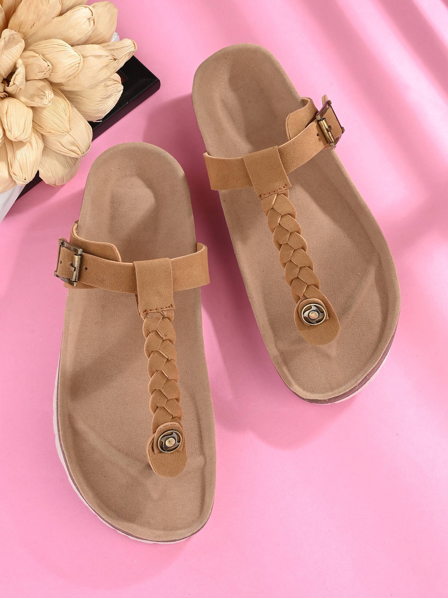     			El Paso Brown Women's Flats