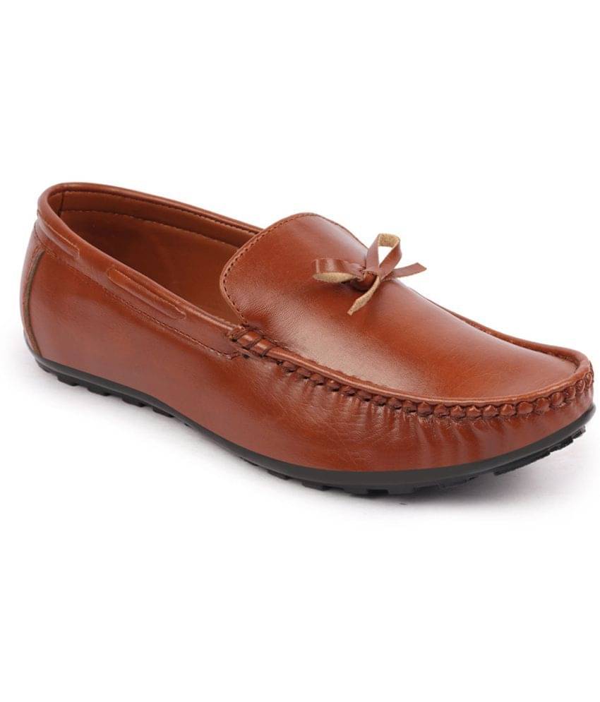     			Fausto Tan Men's Slip on