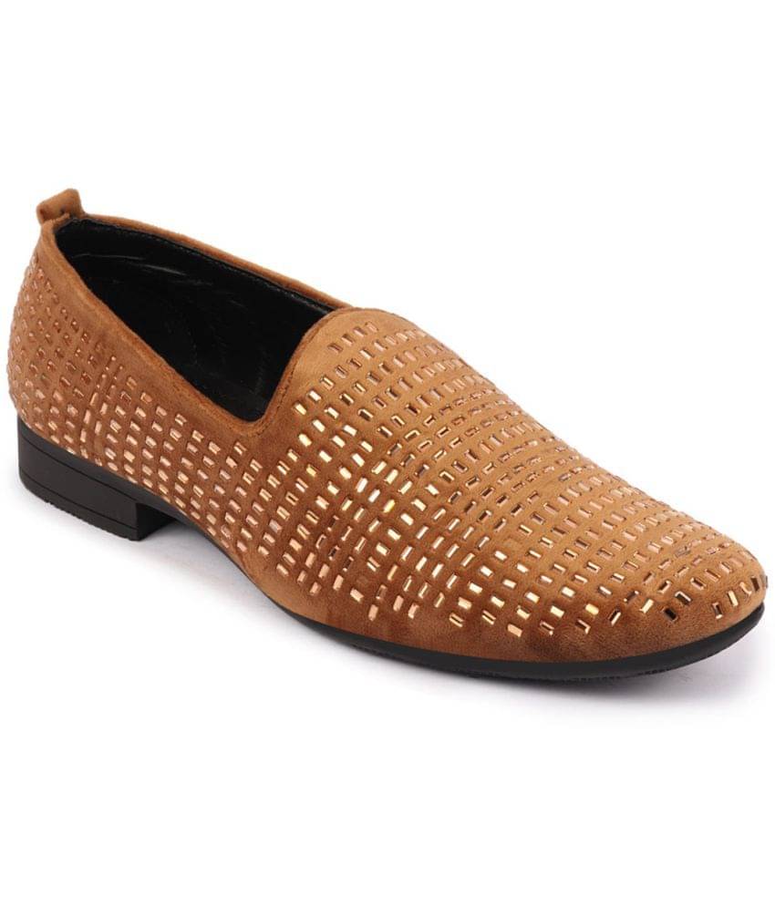     			Fausto Tan Men's Slip on