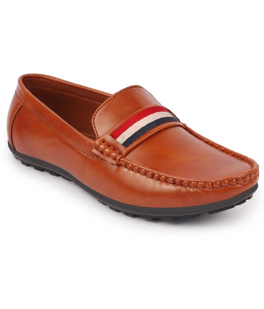     			Fausto Tan Men's Slip on