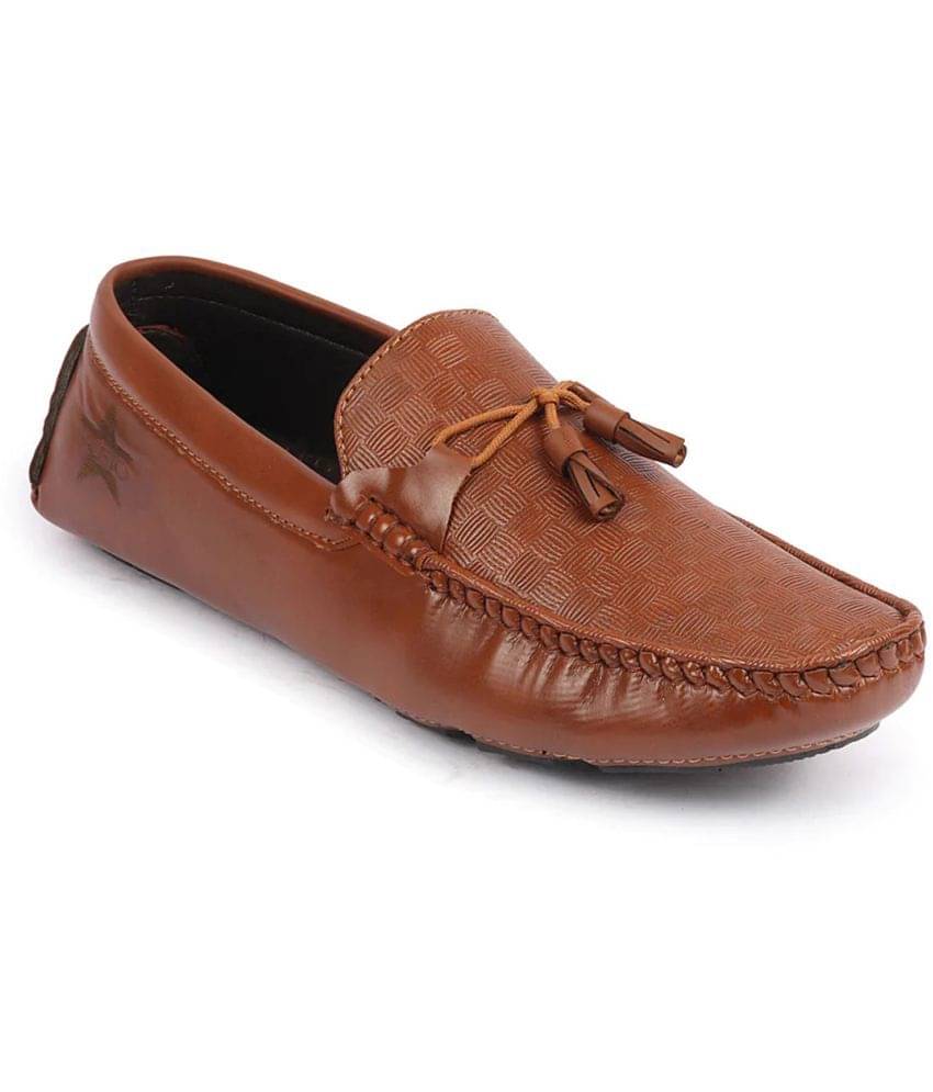     			Fausto Tan Men's Slip on