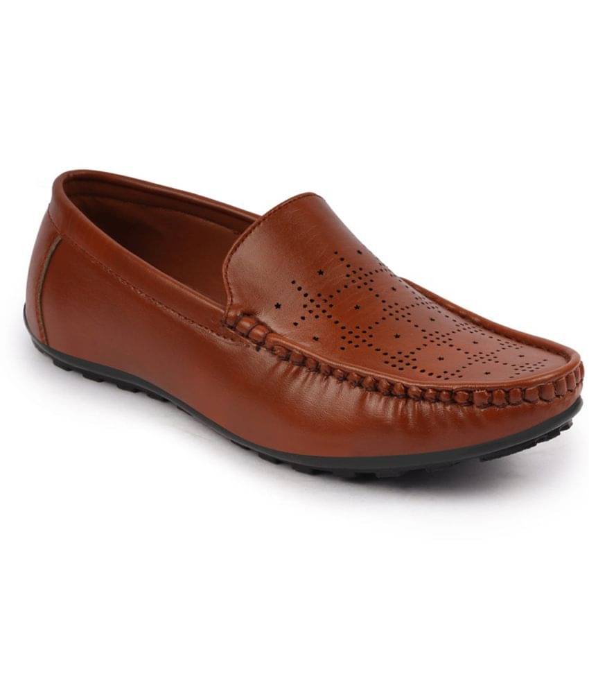     			Fausto Tan Men's Slip on