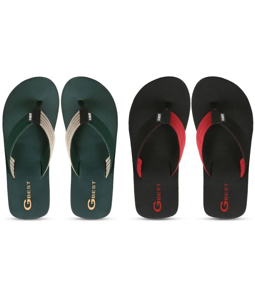     			GBest Multicolor Men's Combo Slipper