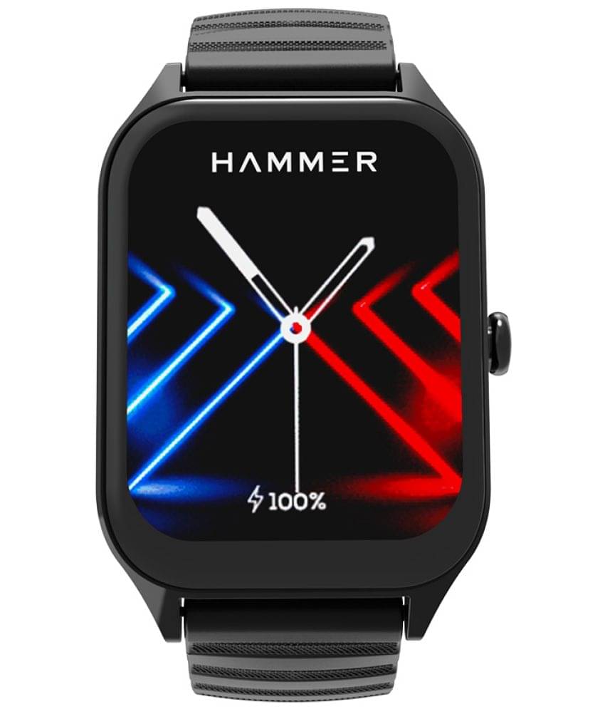     			Hammer Stroke Black Smart Watch