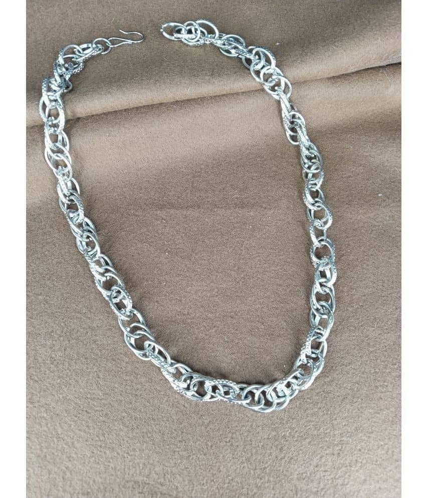 JIPPA Silver Plated Chain ( Set of 1 )