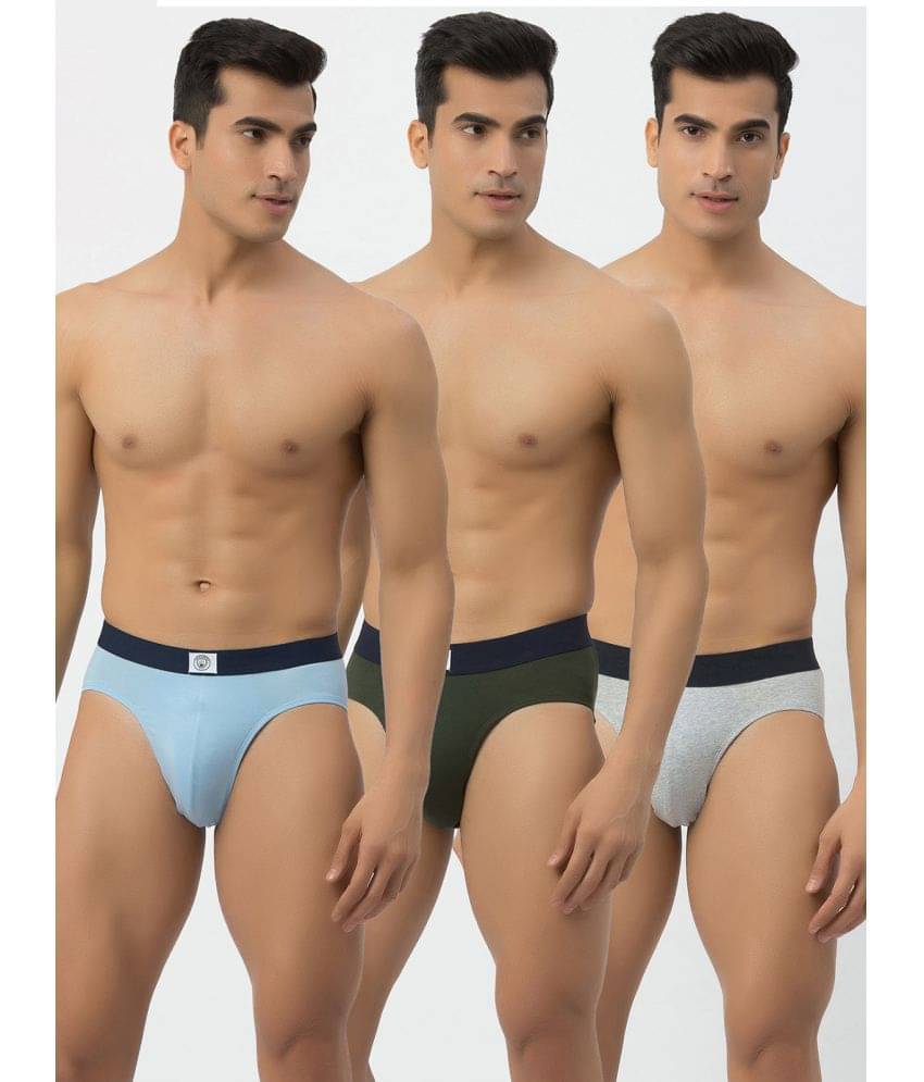 John Players Multicolor Cotton Men's Briefs ( Pack of 3 ) John Players Multicolor Cotton Men's Briefs ( Pack of 3 )