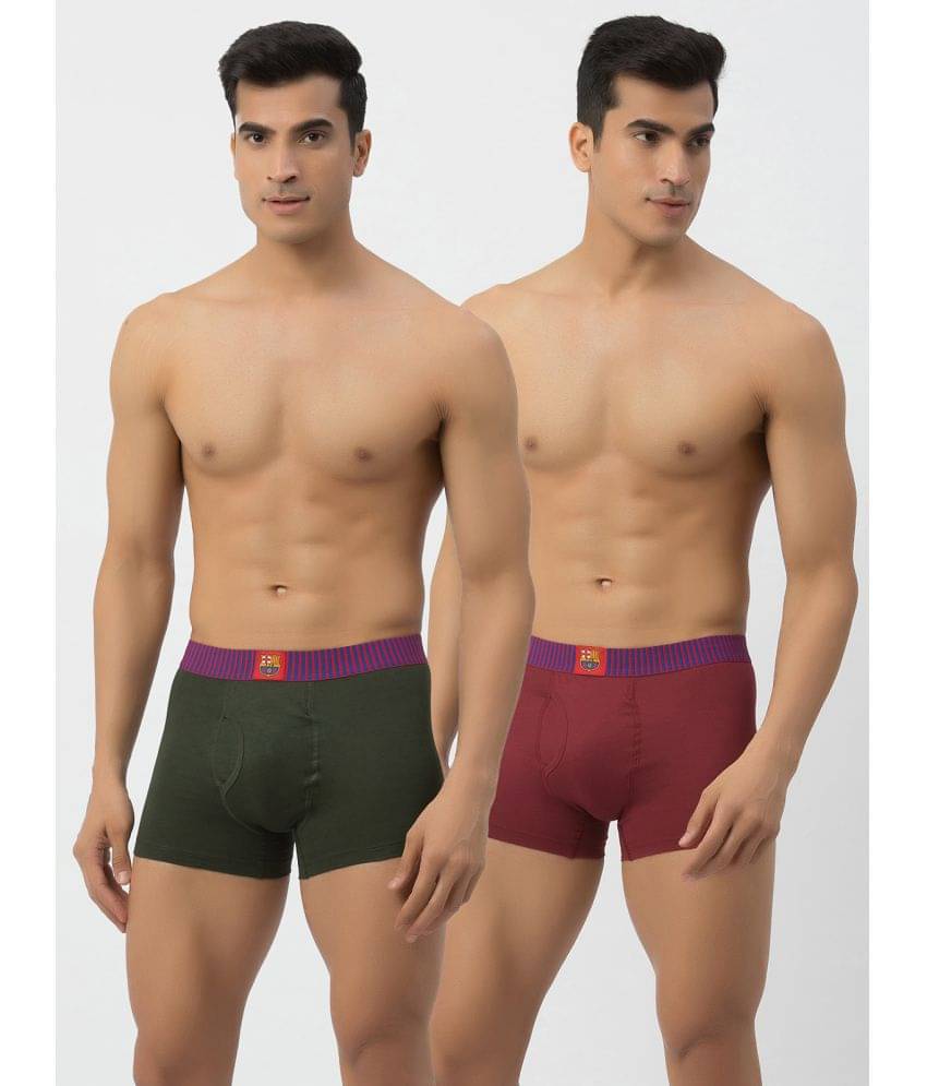 John Players Multicolor Cotton Men's Trunks ( Pack of 2 ) John Players Multicolor Cotton Men's Trunks ( Pack of 2 )