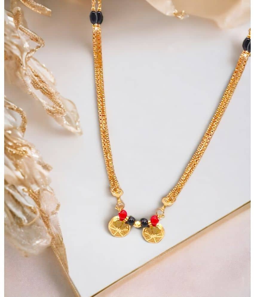 KRIMO Golden Mangalsutra ( Pack of 1 )
