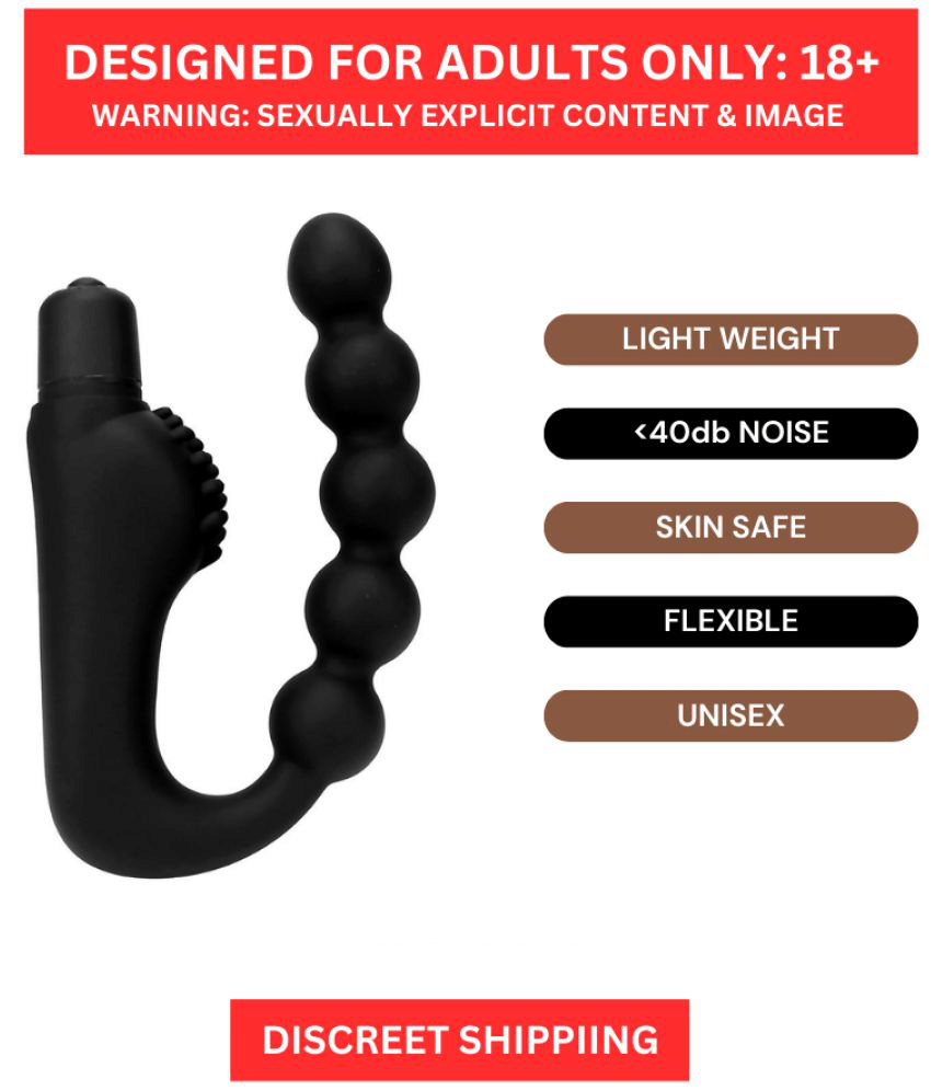 Naughty Toy PresentPremium Quality Vibrating Anal Beads Silicone Massager Stimulate Orgasm By Kamahouse