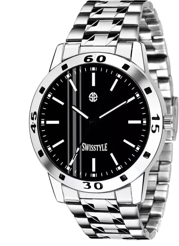 Swisstyle Silver Stainless Steel Analog Men's Watch