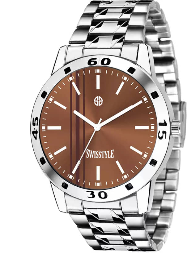 Swisstyle Silver Stainless Steel Analog Men's Watch