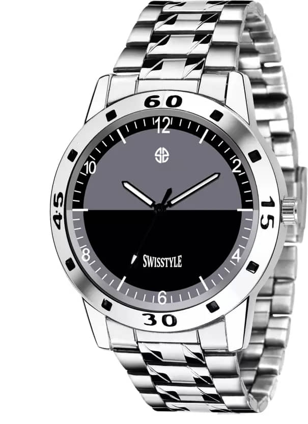 Swisstyle Silver Stainless Steel Analog Men's Watch