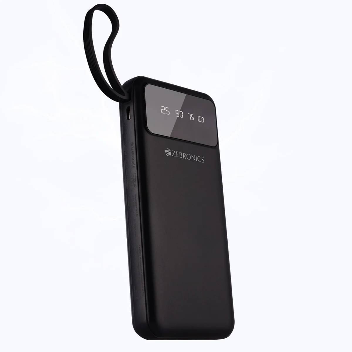     			Zebronics 10000 -mAh 10W Li-Ion Power Bank